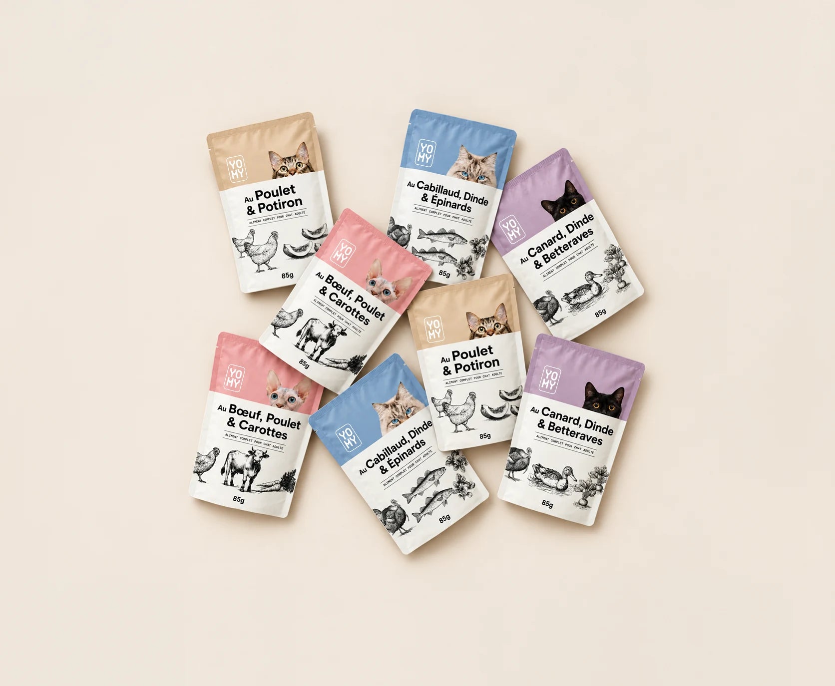 Pack Découverte - 2x4 recettes - 85g