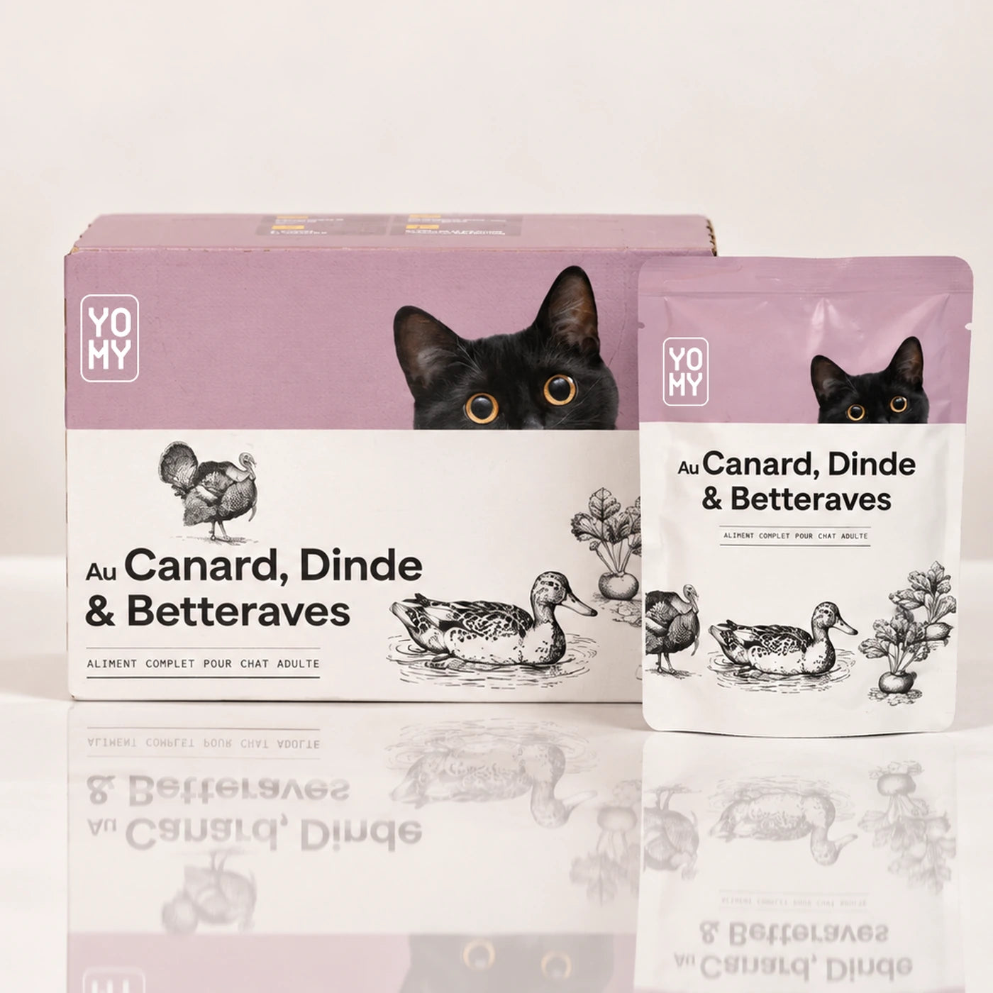 Canard, Dinde & Betteraves - 12 x 85 g