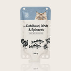Cabillaud, Dinde & Épinards - 4 x 350 g