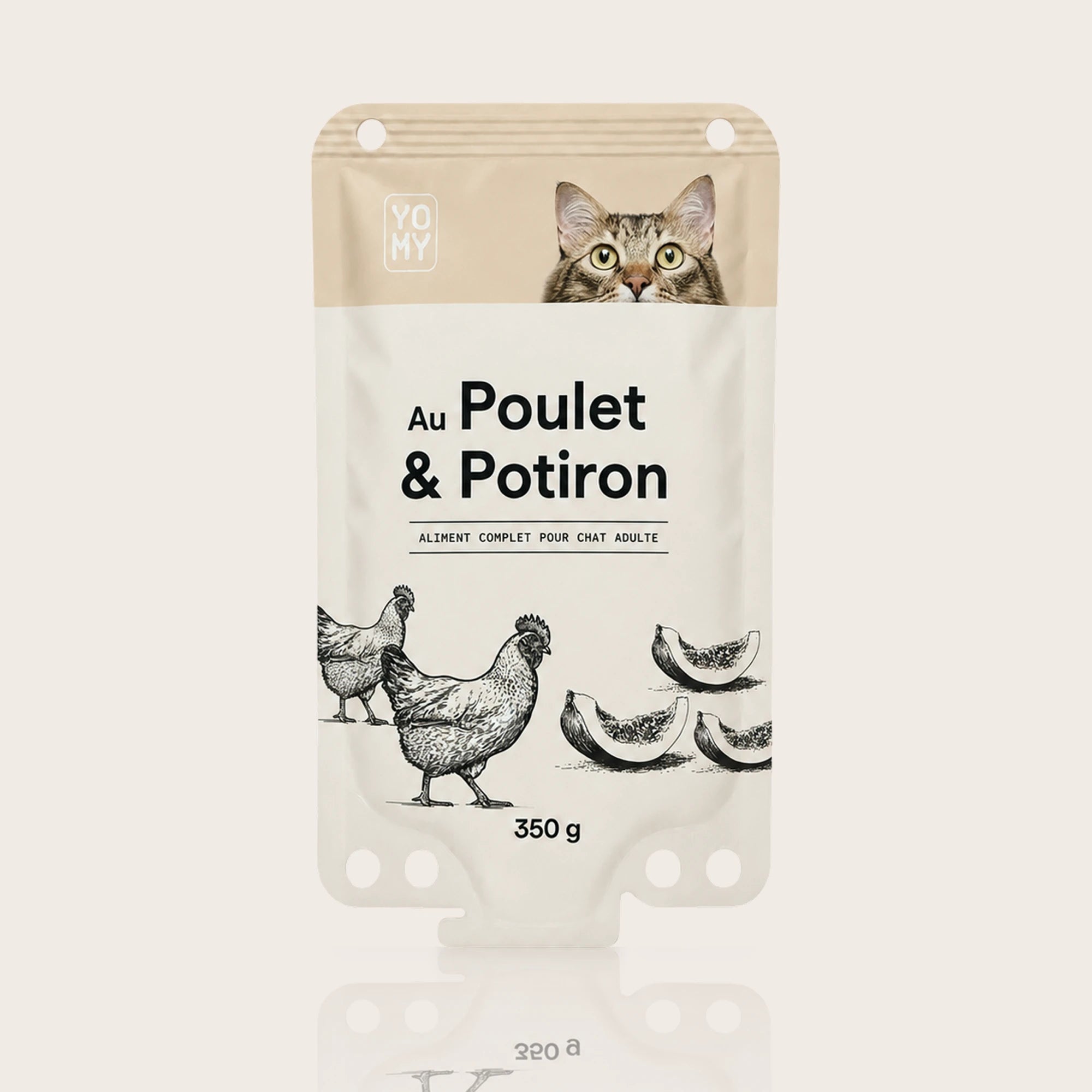 Poulet & Potiron - 4 x 350 g