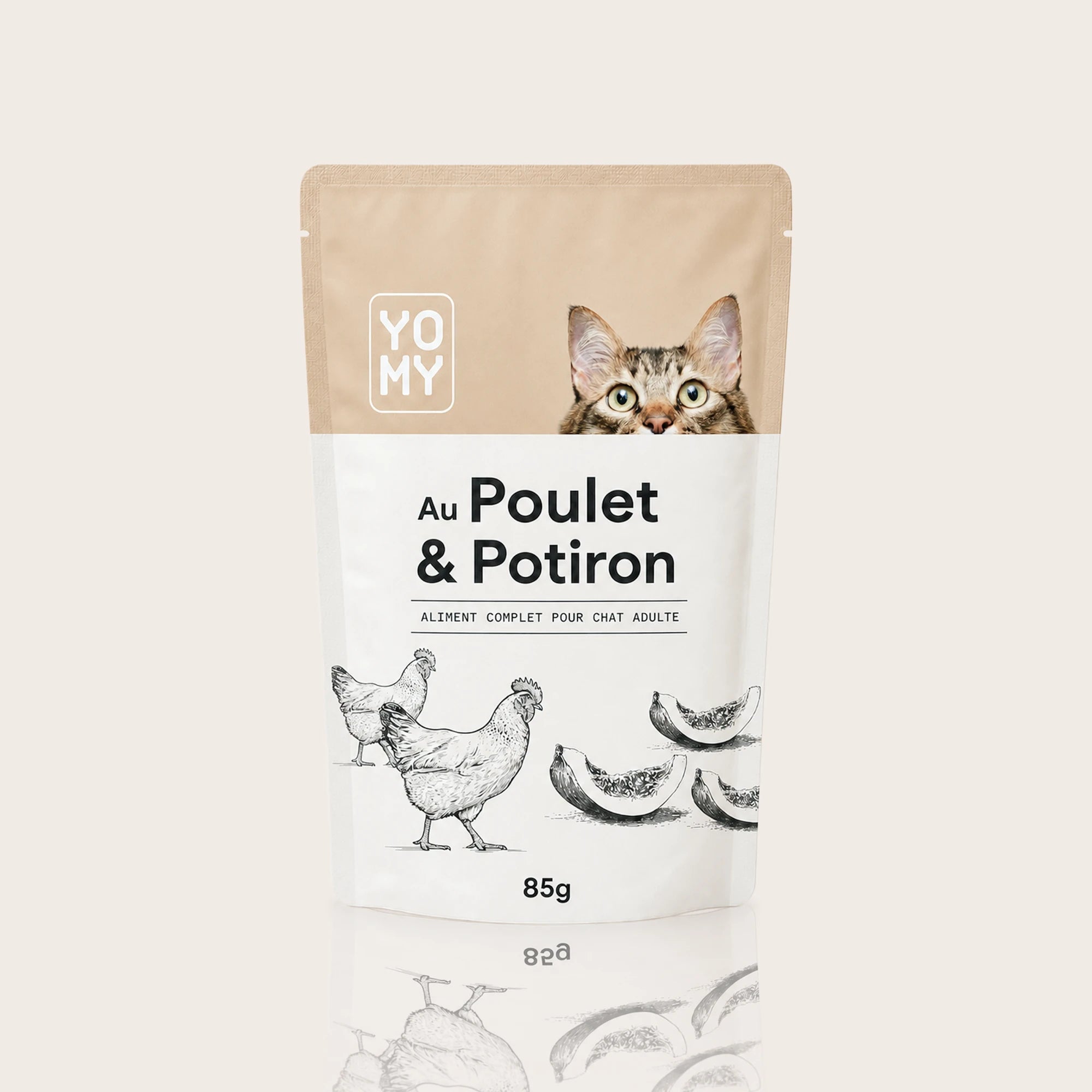 Poulet & Potiron - 85g
