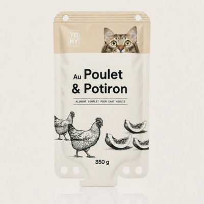 Poulet & Potiron - 350g