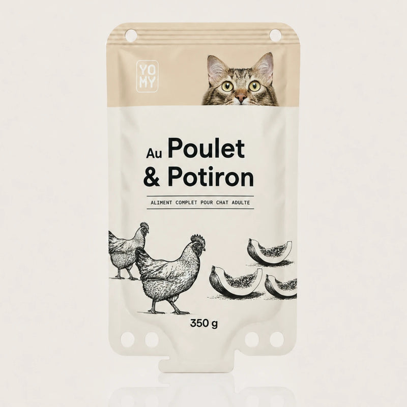Poulet & Potiron - 350g
