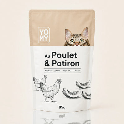 Poulet & Potiron - 85g