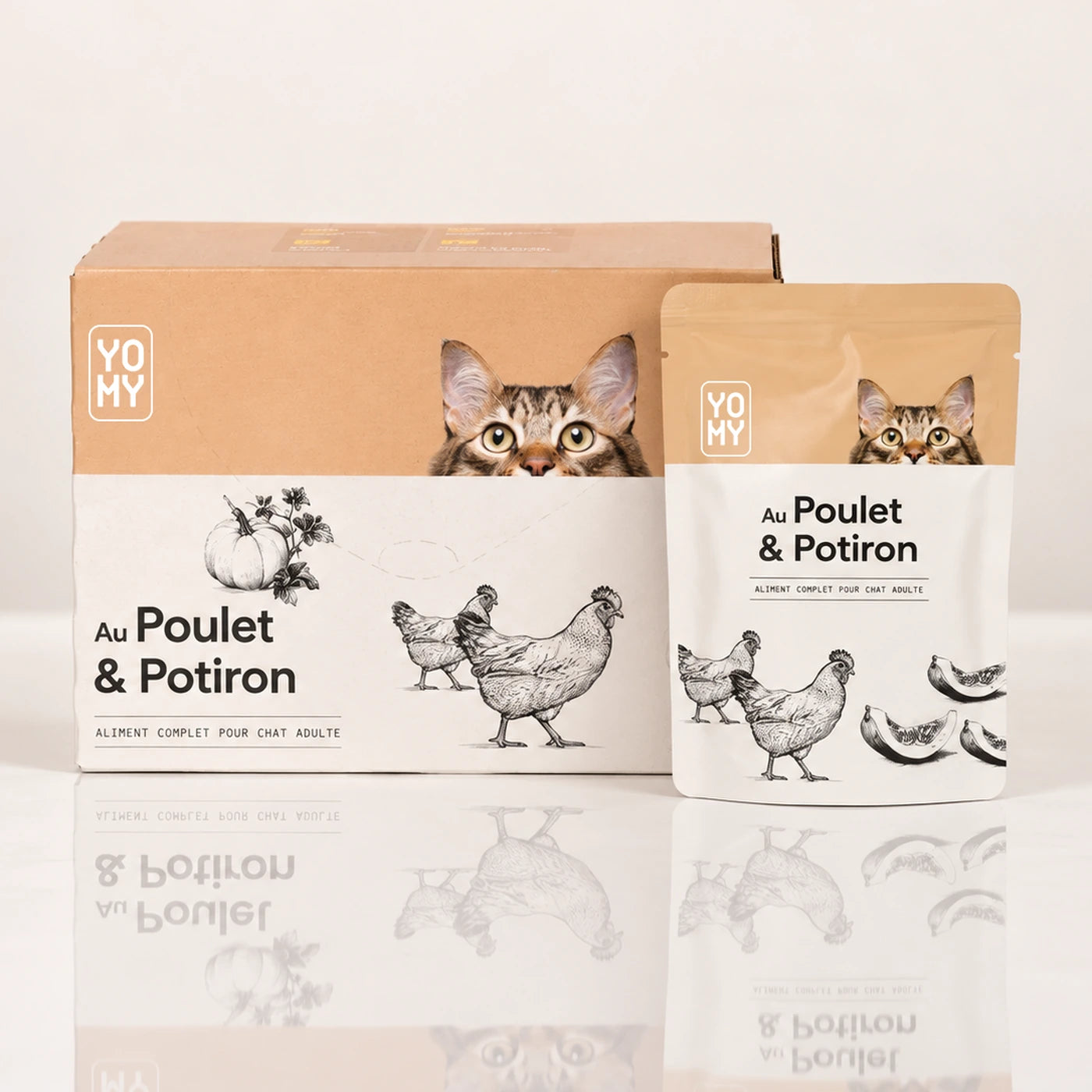 Poulet & Potiron - 12 x 85 g